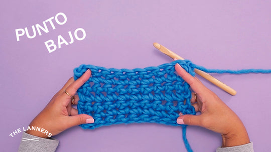 Punto bajo en crochet