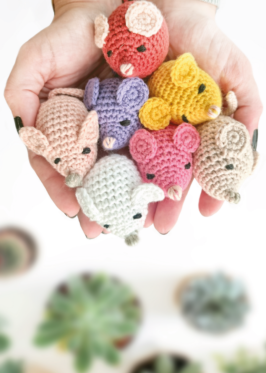 Patrón Ratoncito Amigurumi