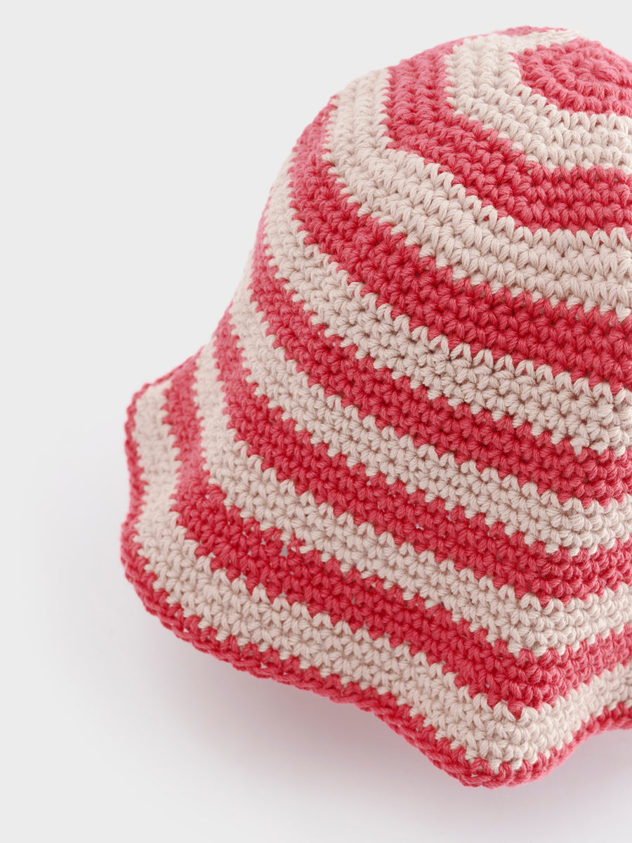 Stripy Bucket Hat Pattern